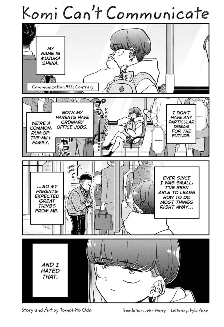 Komi-san wa Komyushou Desu - Chapter 452 - Page 1