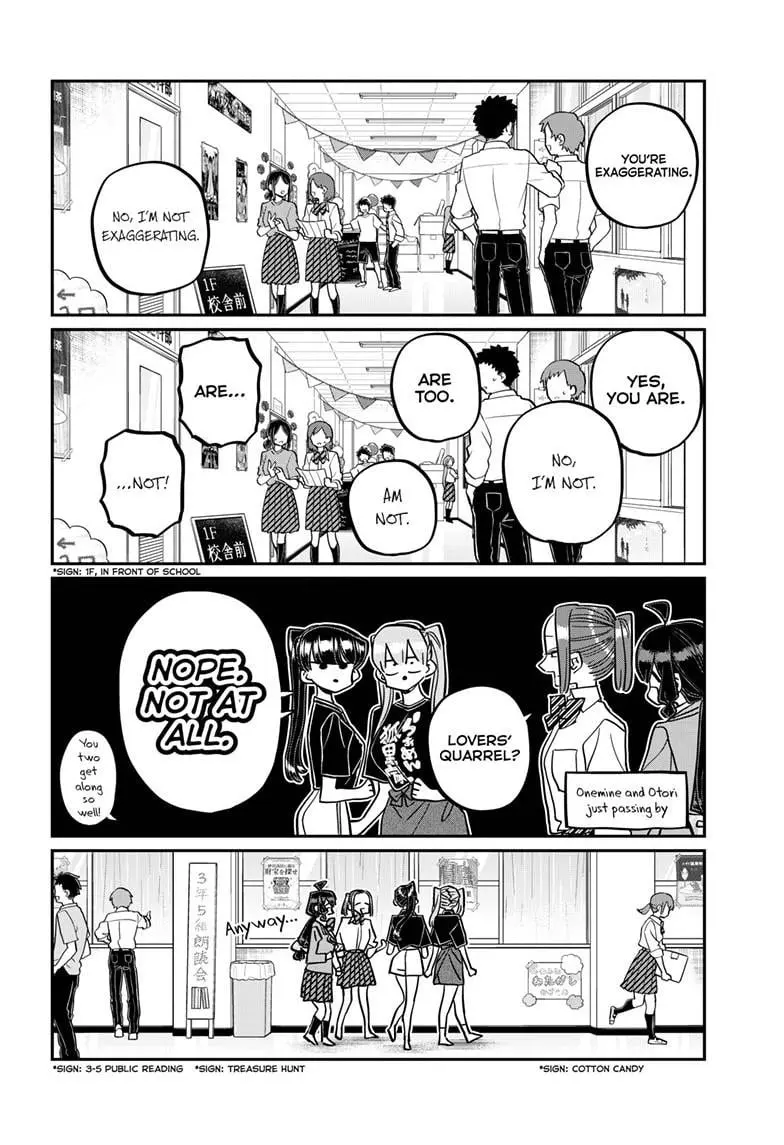 Komi-san wa Komyushou Desu - Chapter 455 - Page 12
