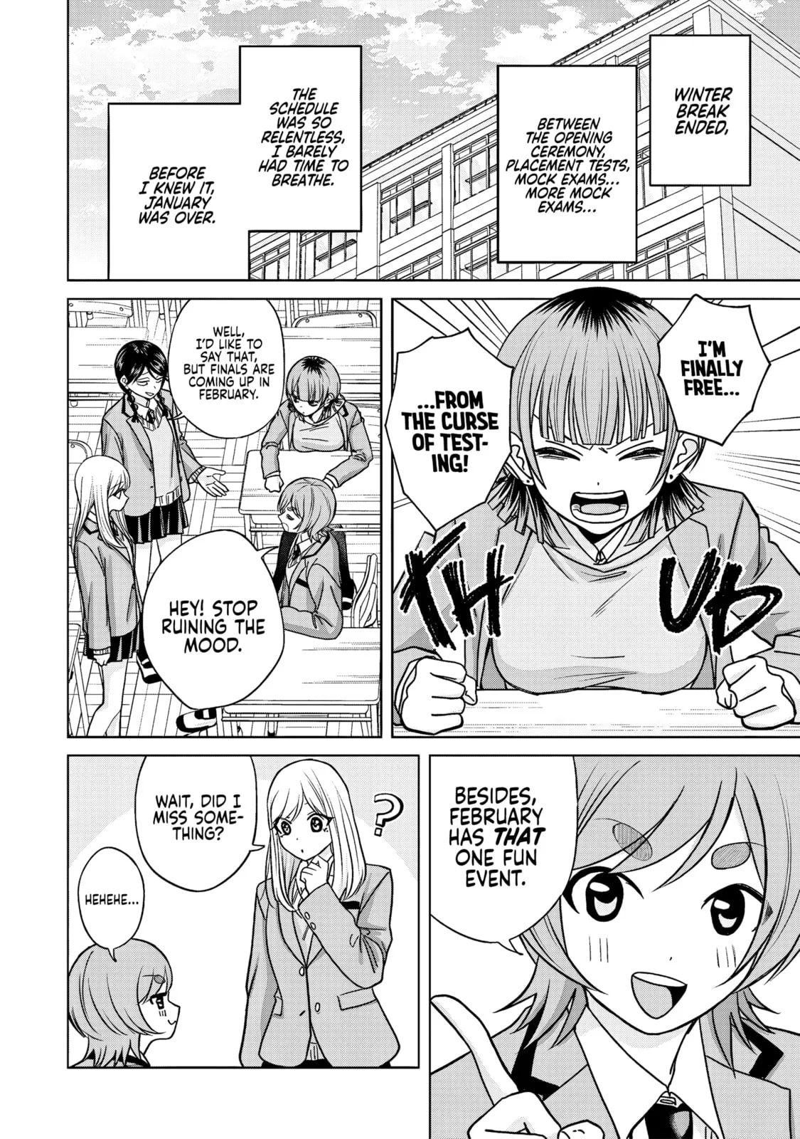 Kusunoki's Flunking Her High School Glow-Up - Chapter 52.1 - Page 2