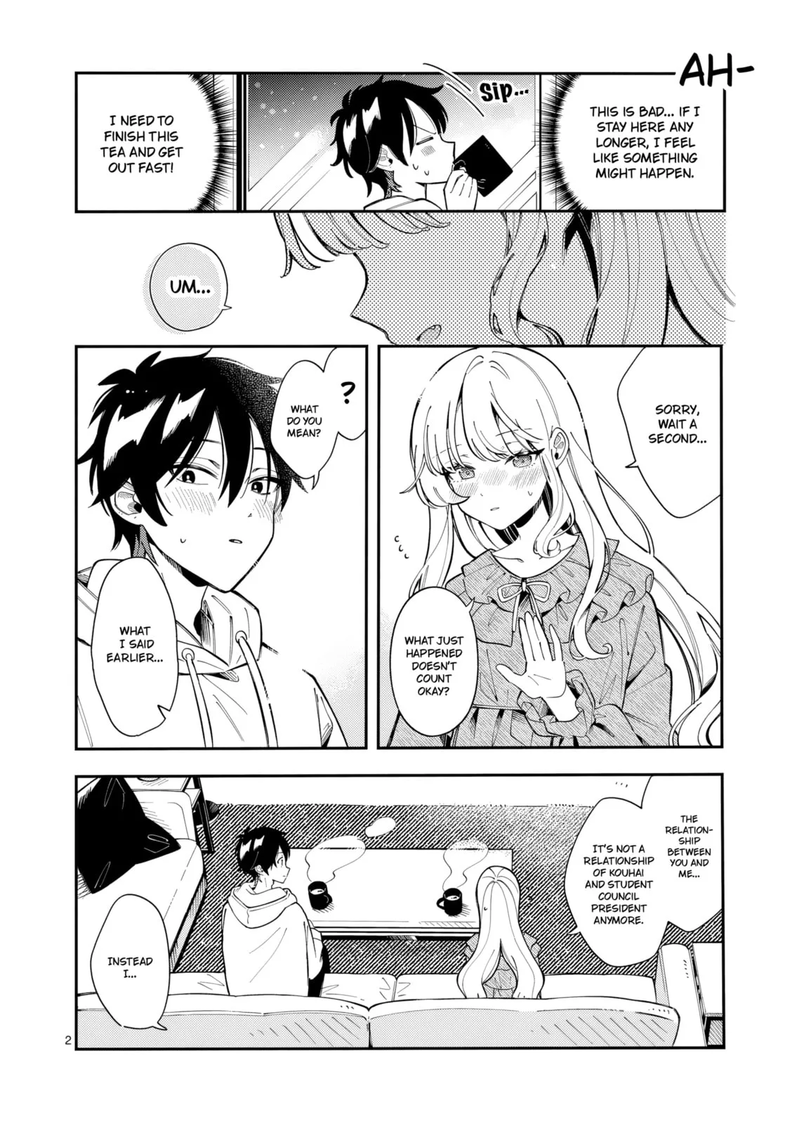 Ookami wa Tsuki ni Koi wo Suru - Chapter 44 - Page 2