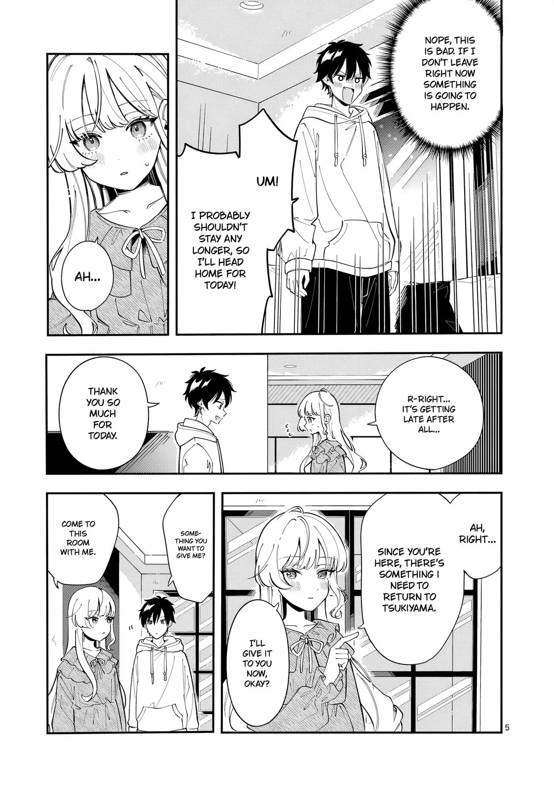 Ookami wa Tsuki ni Koi wo Suru - Chapter 44 - Page 5