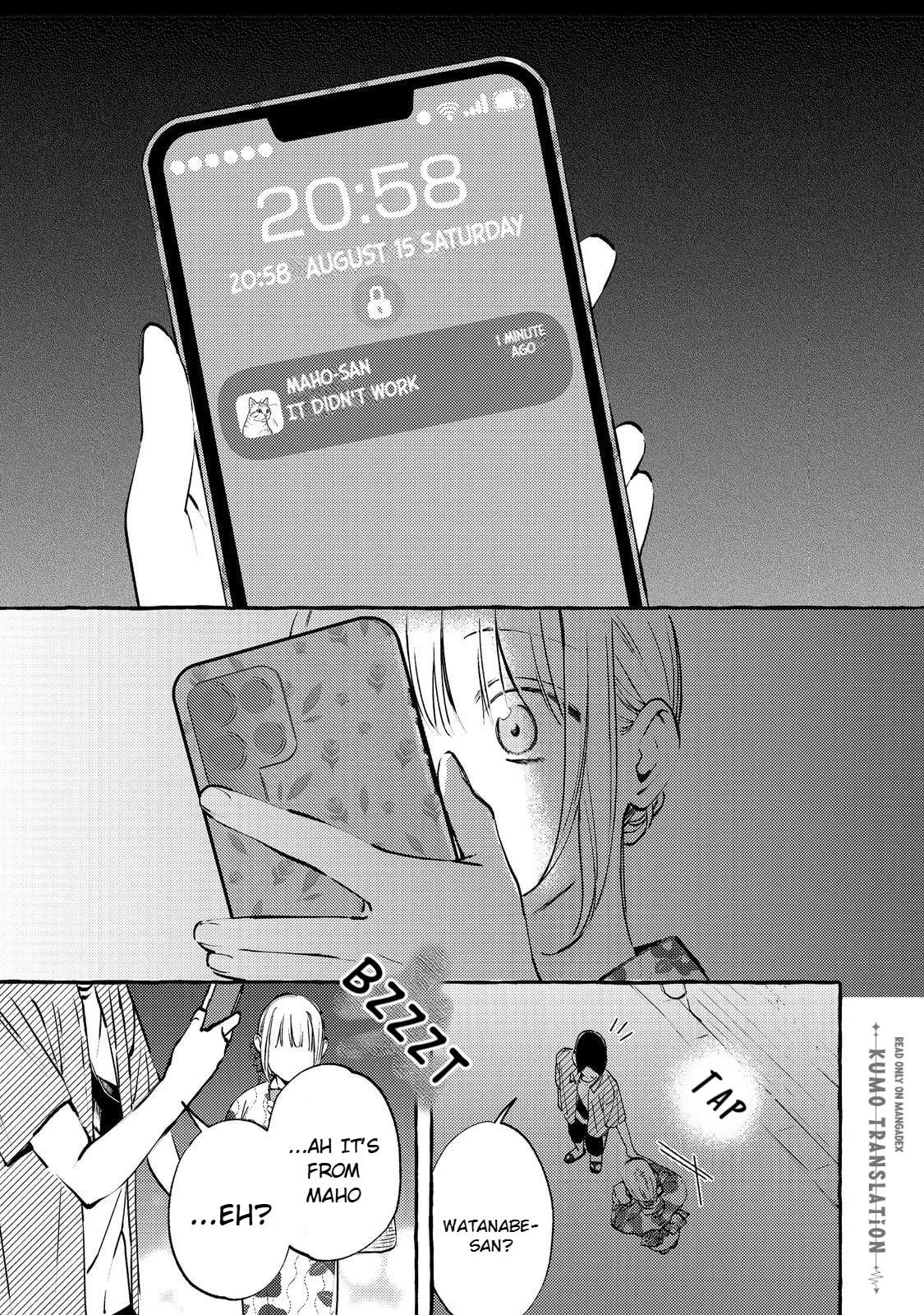 The School's Madonna, Watanabe-san, for Some Reason Asks My Schedule Every Week - Chapter 9.2 - Page 9
