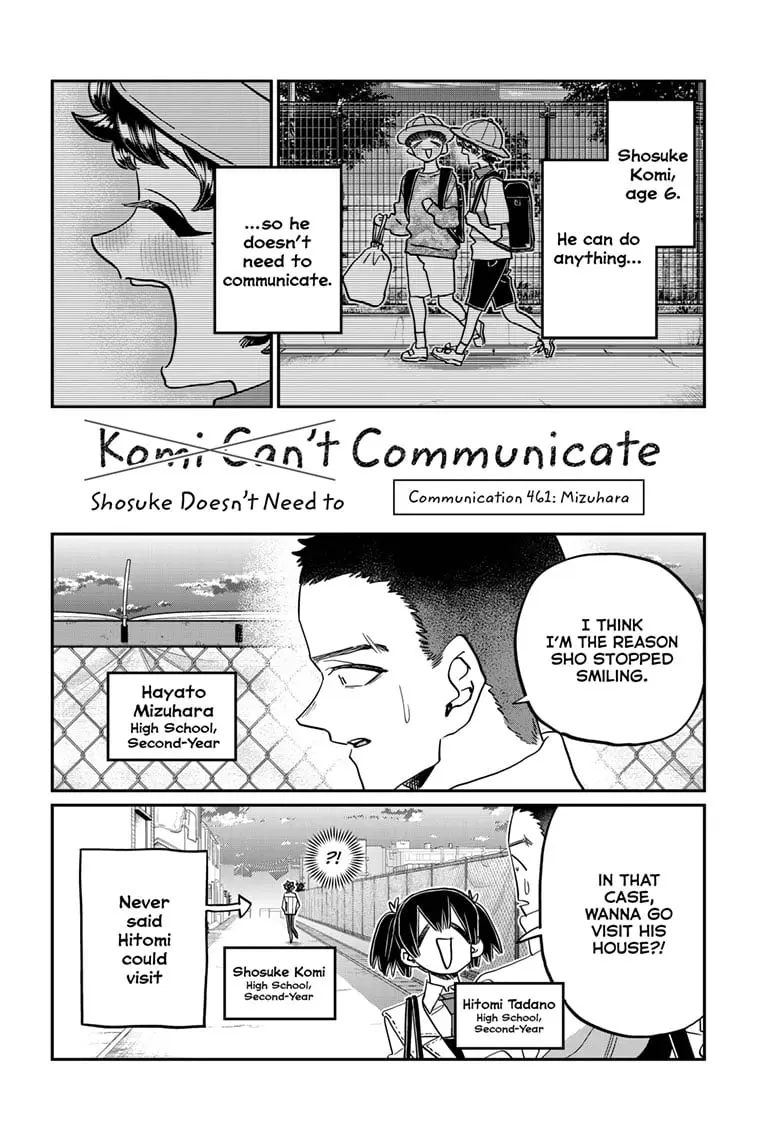 Komi-san wa Komyushou Desu - Chapter 461 - Page 4