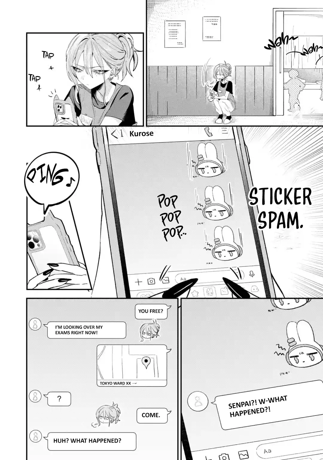 Haimiya-Senpai is Scary But Cute - Chapter 28 - Page 8