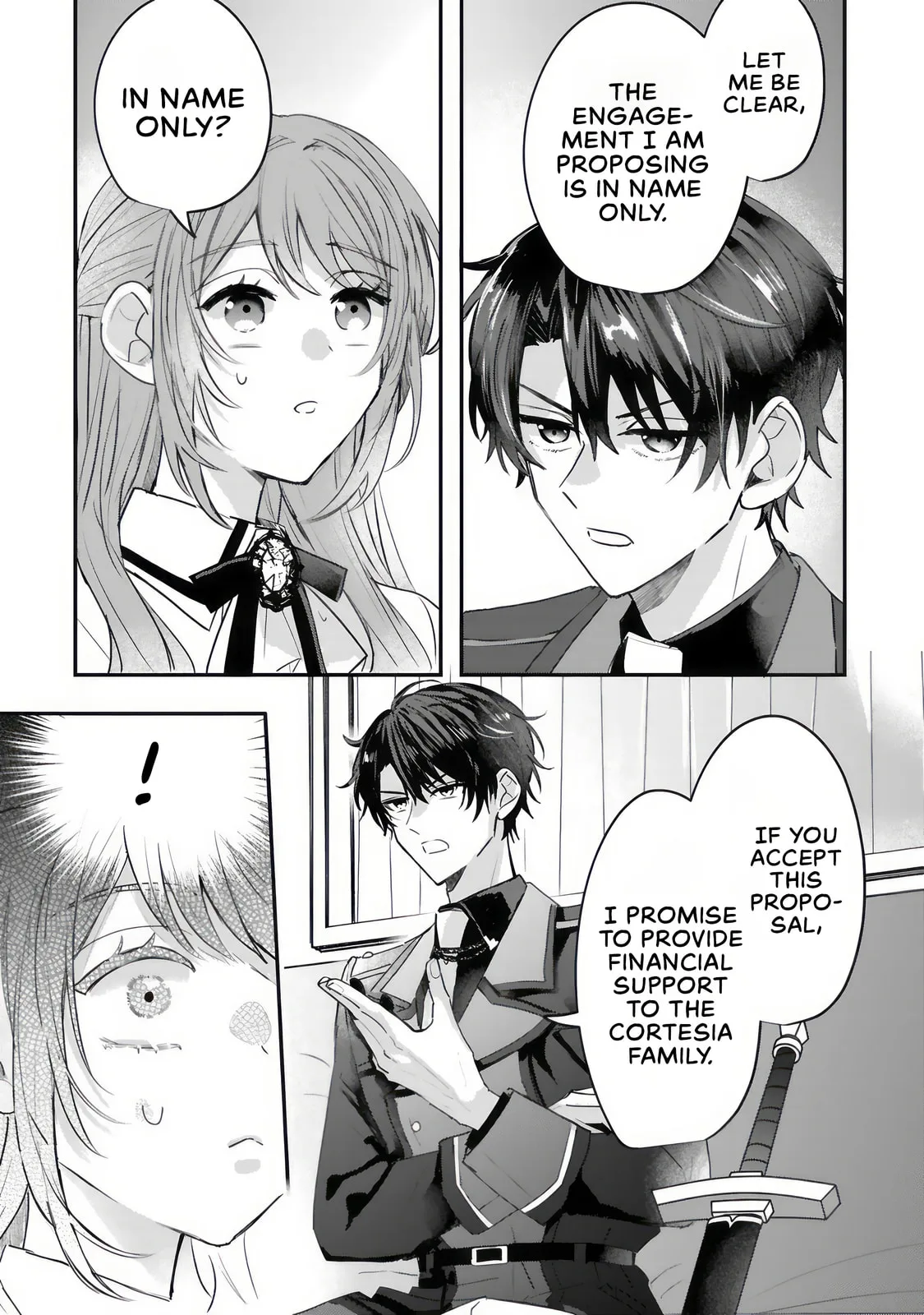 A Love-Distrusting Noble Lady Doesn't Notice the Cold Knight's Devotion - Chapter 2.1 - Page 6