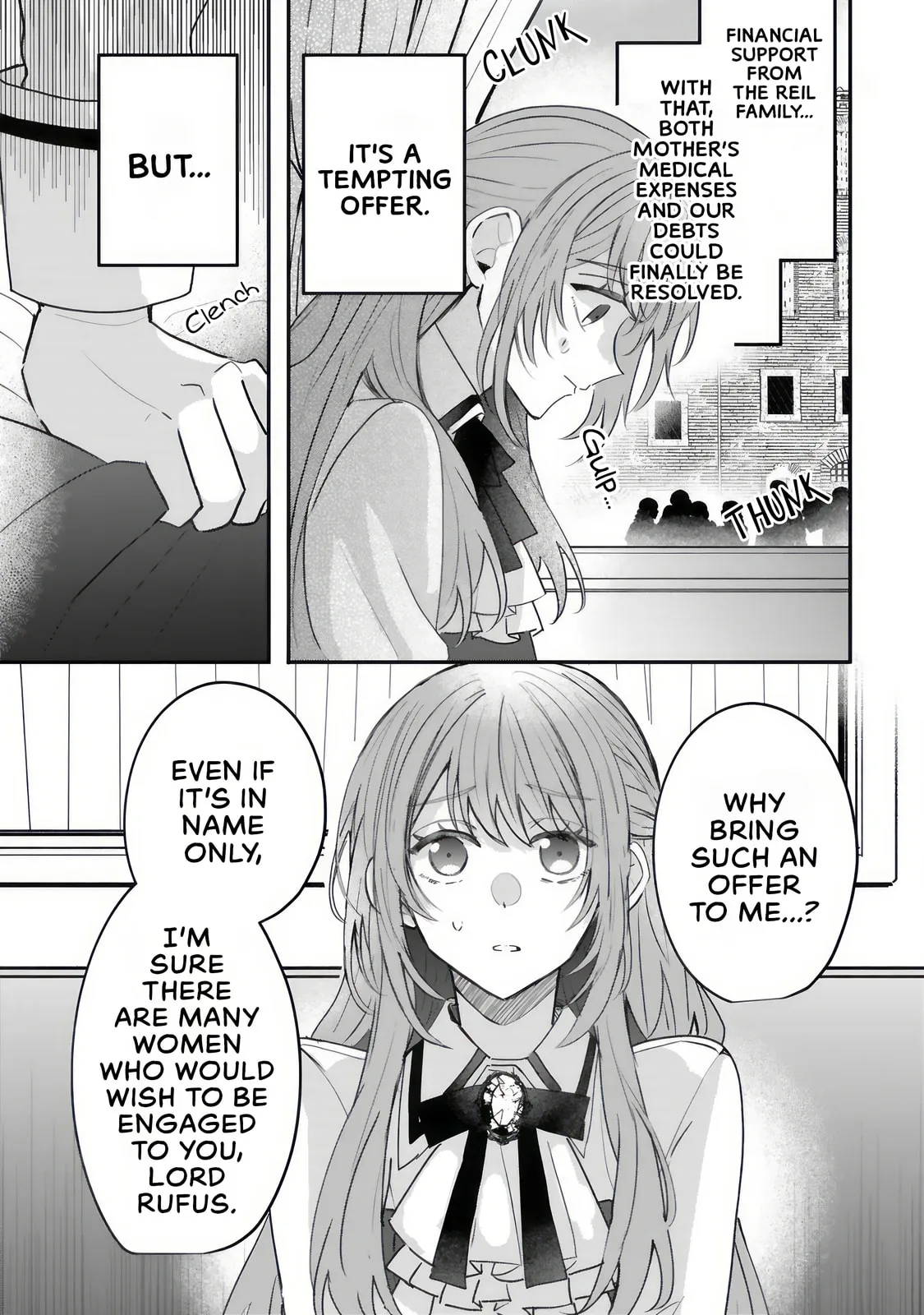A Love-Distrusting Noble Lady Doesn't Notice the Cold Knight's Devotion - Chapter 2.1 - Page 7