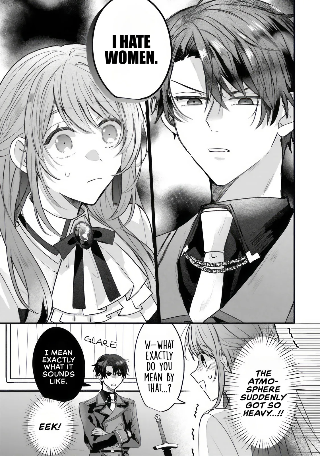 A Love-Distrusting Noble Lady Doesn't Notice the Cold Knight's Devotion - Chapter 2.1 - Page 9