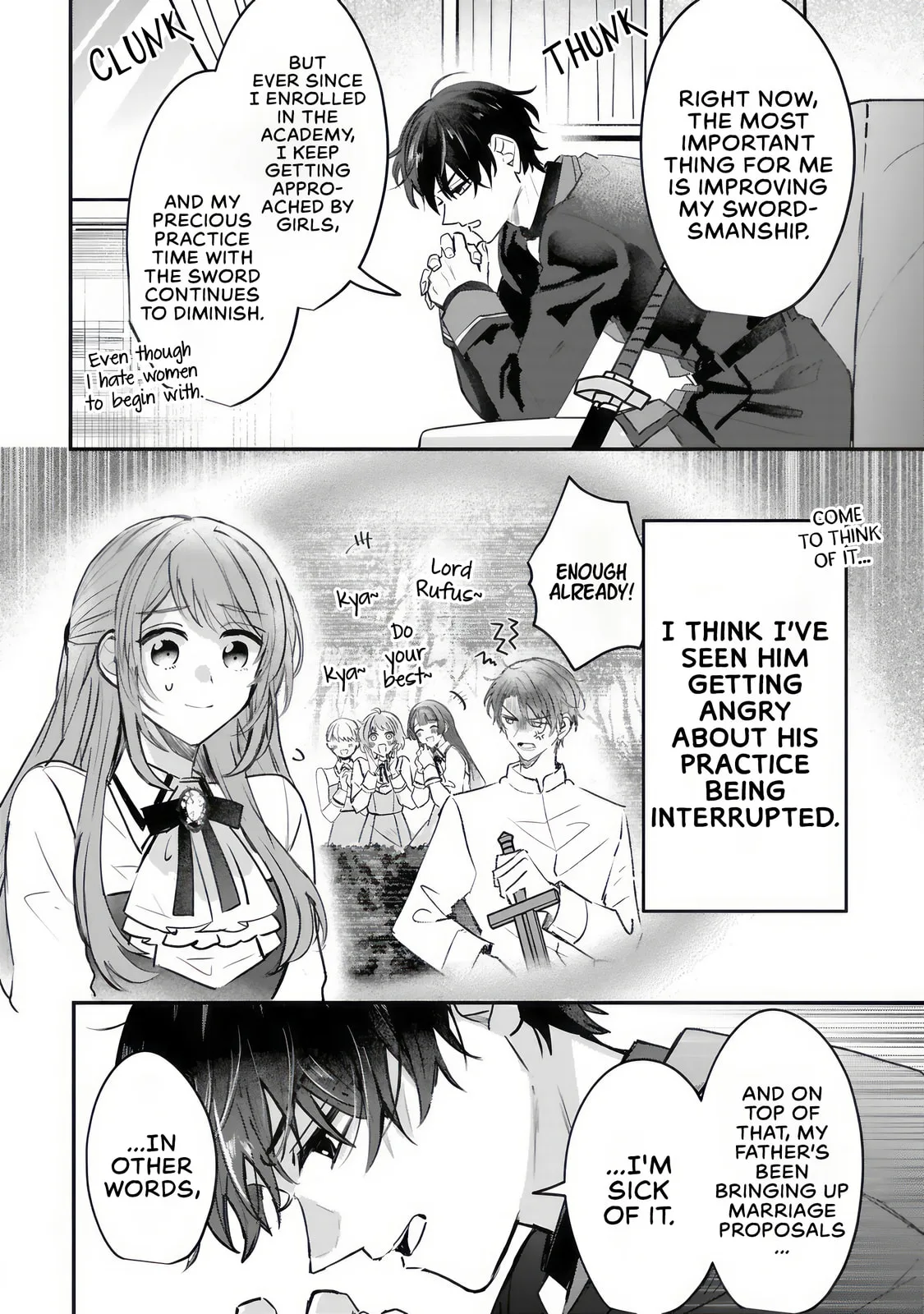 A Love-Distrusting Noble Lady Doesn't Notice the Cold Knight's Devotion - Chapter 2.1 - Page 10