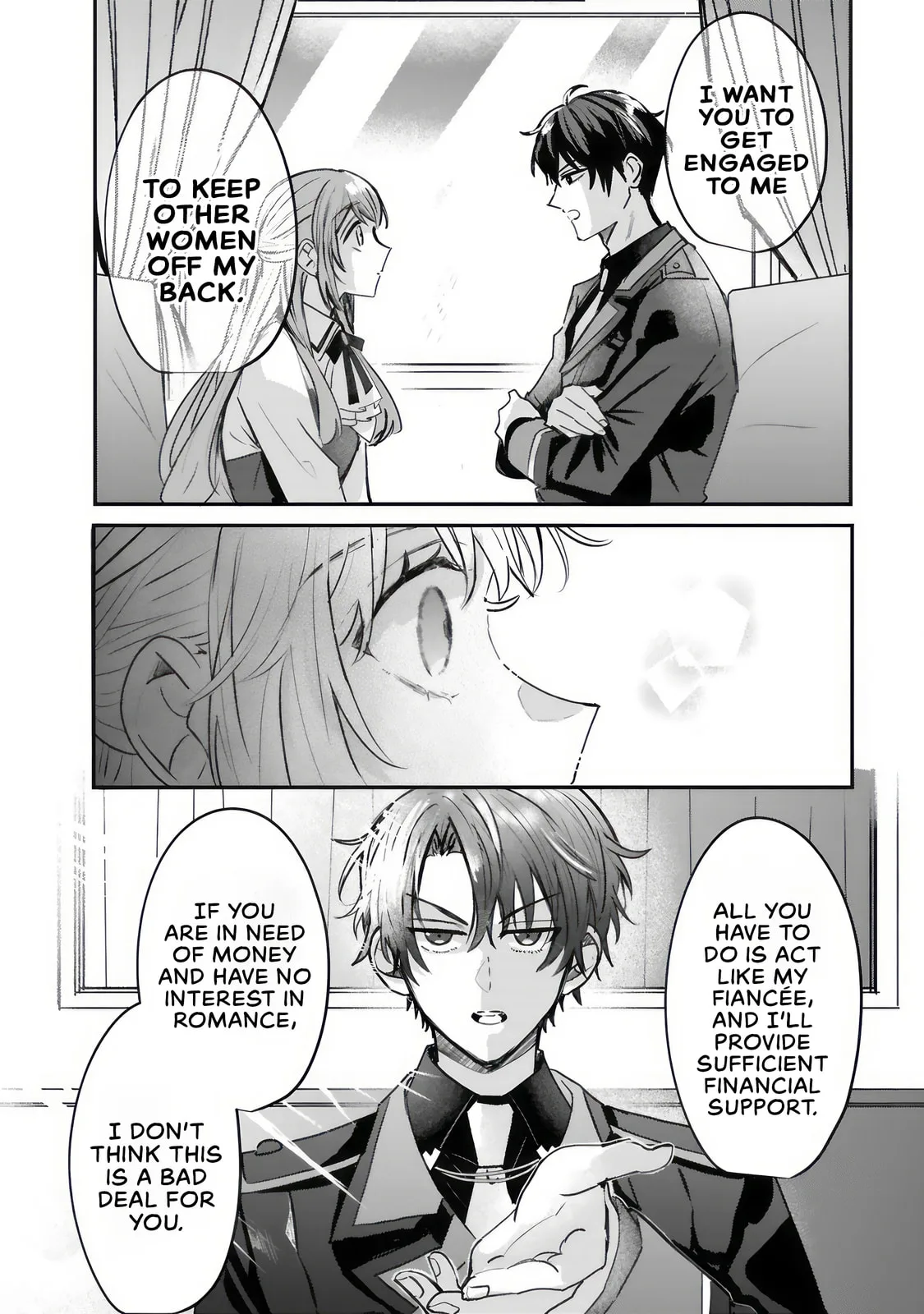 A Love-Distrusting Noble Lady Doesn't Notice the Cold Knight's Devotion - Chapter 2.1 - Page 11