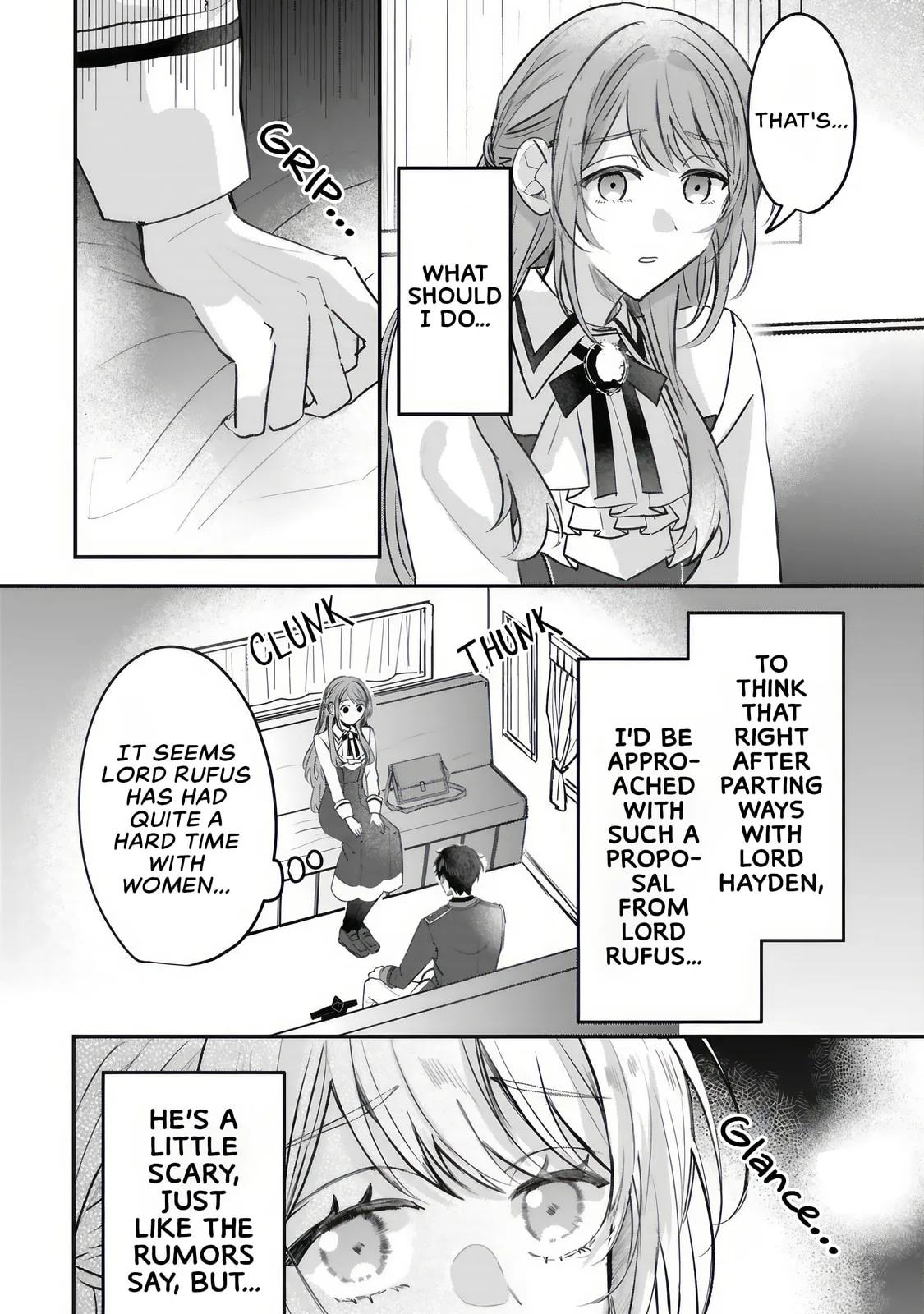 A Love-Distrusting Noble Lady Doesn't Notice the Cold Knight's Devotion - Chapter 2.1 - Page 12