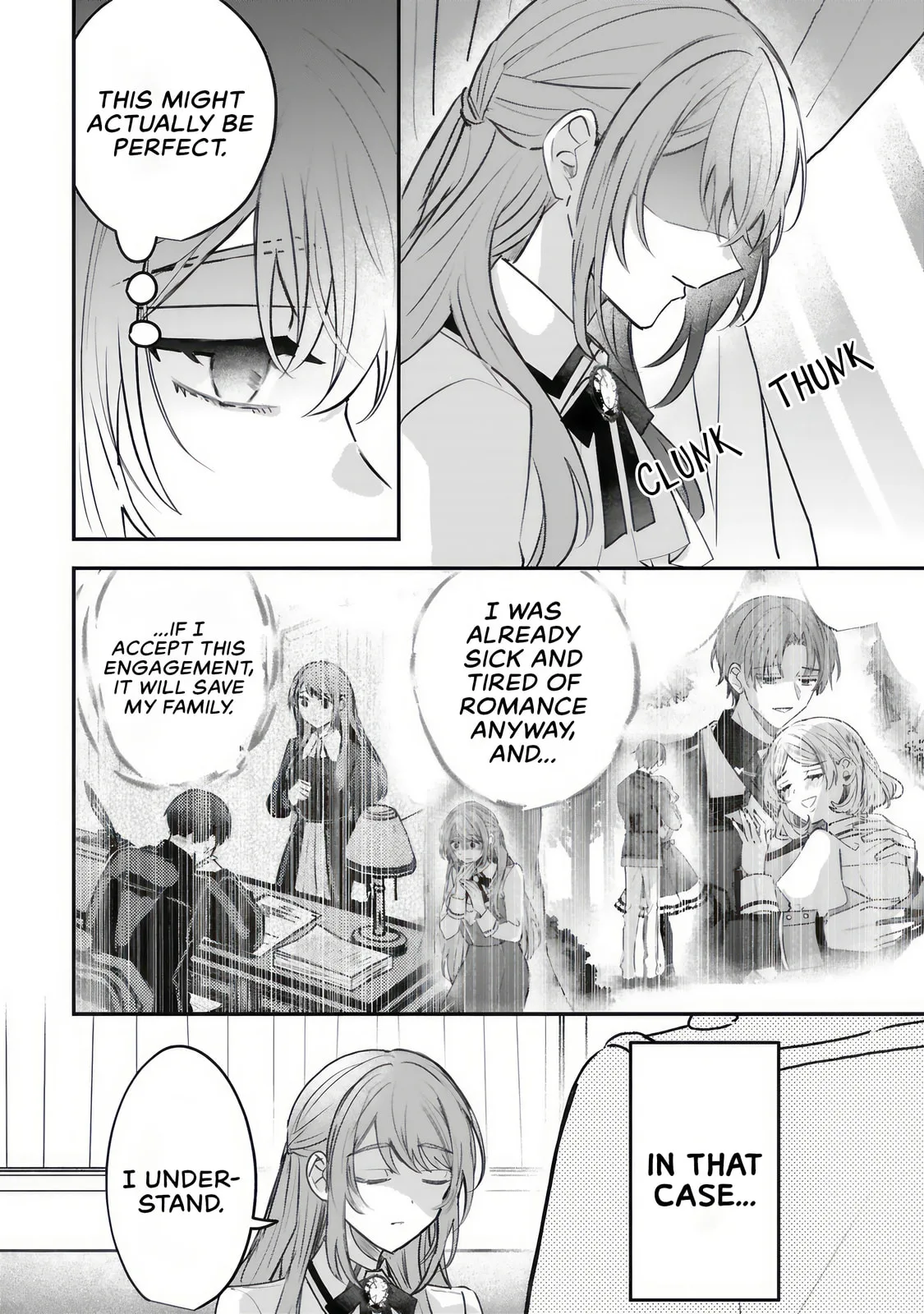 A Love-Distrusting Noble Lady Doesn't Notice the Cold Knight's Devotion - Chapter 2.1 - Page 14