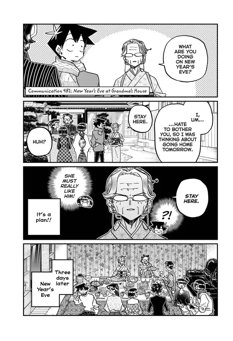 Komi-san wa Komyushou Desu - Chapter 481 - Page 1
