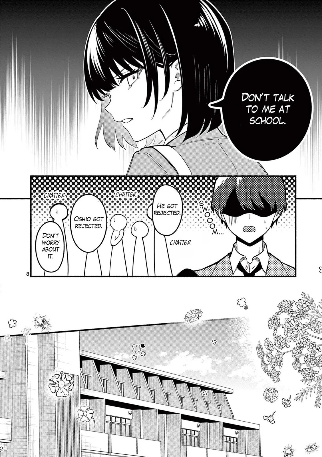 Shiotaiou no Sato-san ga Ore ni dake Amai - Chapter 81 - Page 8