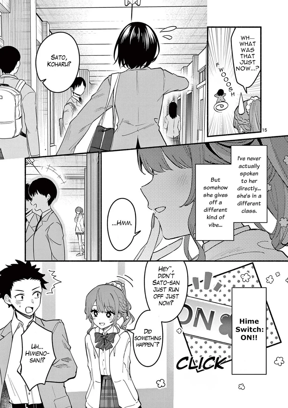 Shiotaiou no Sato-san ga Ore ni dake Amai - Chapter 81 - Page 15