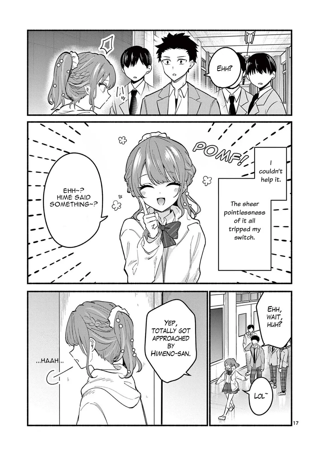 Shiotaiou no Sato-san ga Ore ni dake Amai - Chapter 81 - Page 17