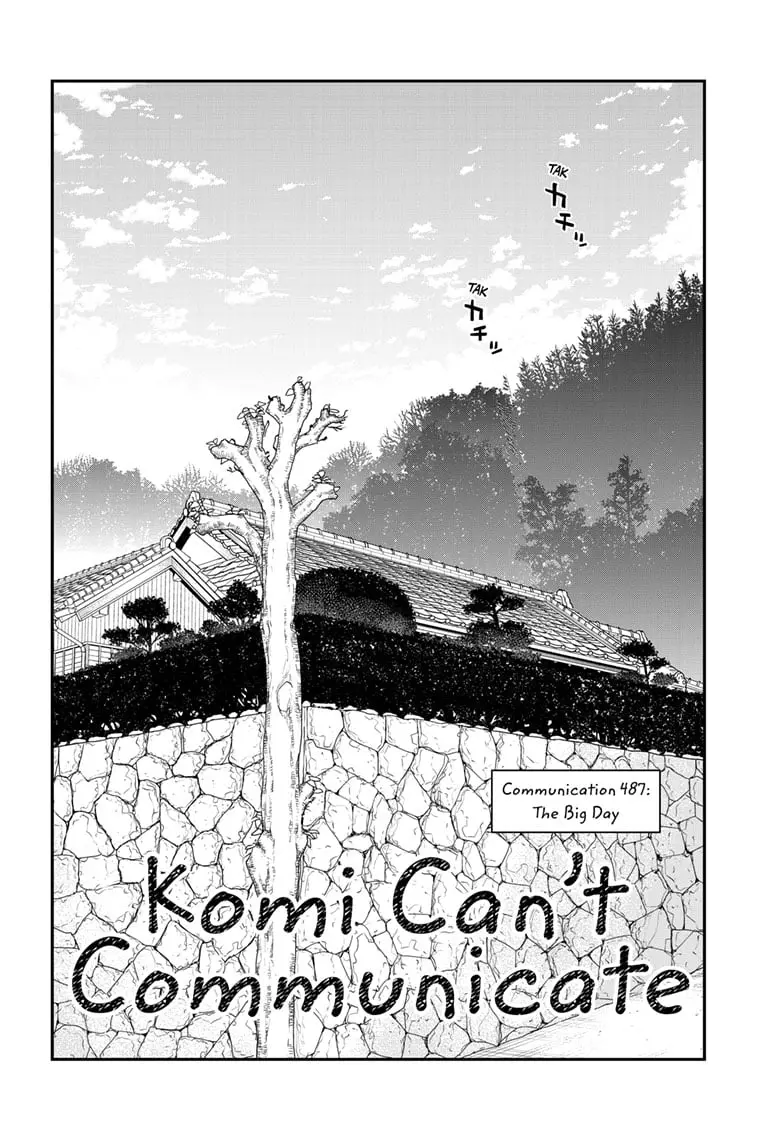 Komi-san wa Komyushou Desu - Chapter 487 - Page 2