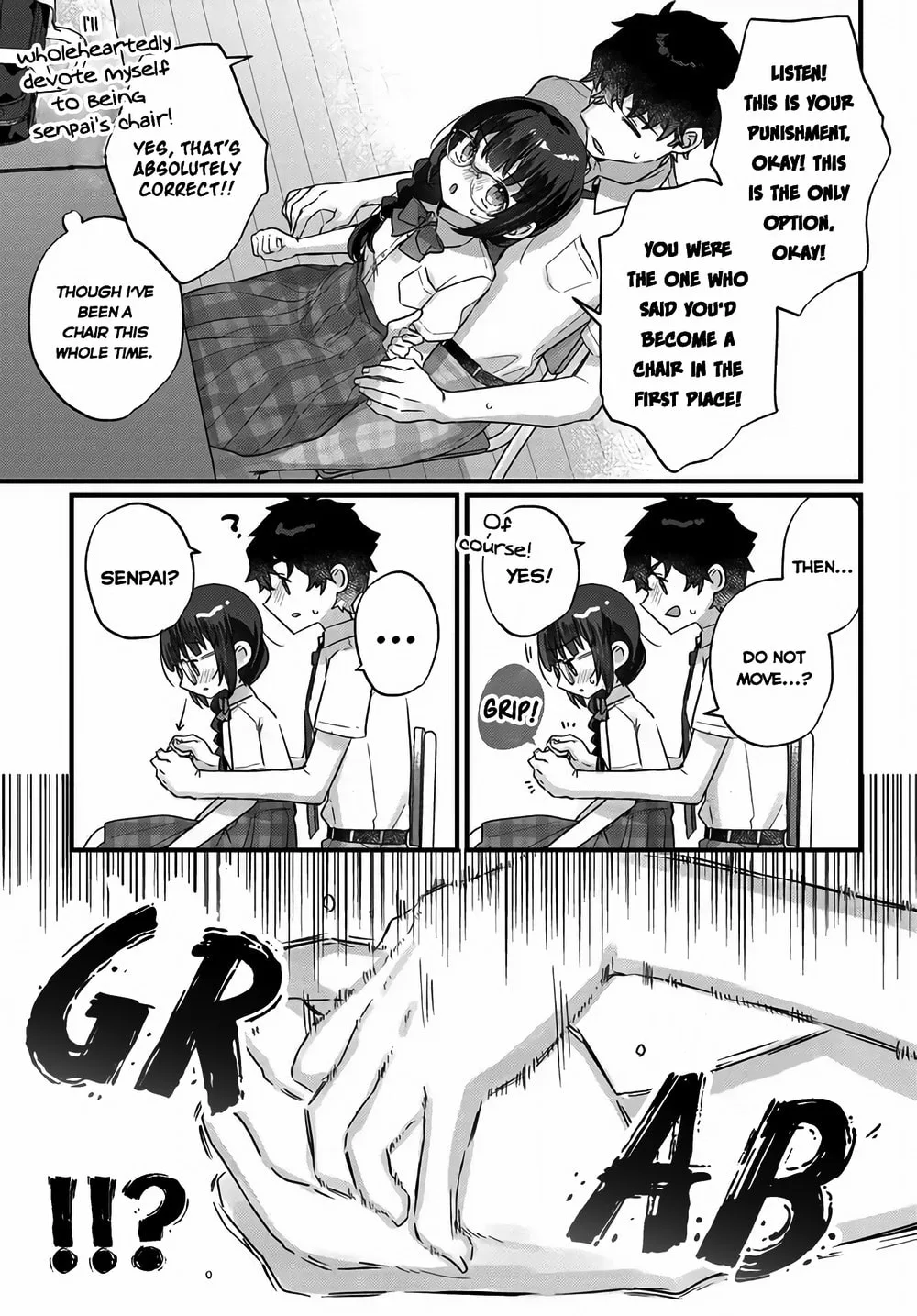 After I Let The Small And Cute Intellectual Senior Of The Literature Club Sit On My Lap, She Started Sitting There Every Day - Chapter 3.1 - Page 5