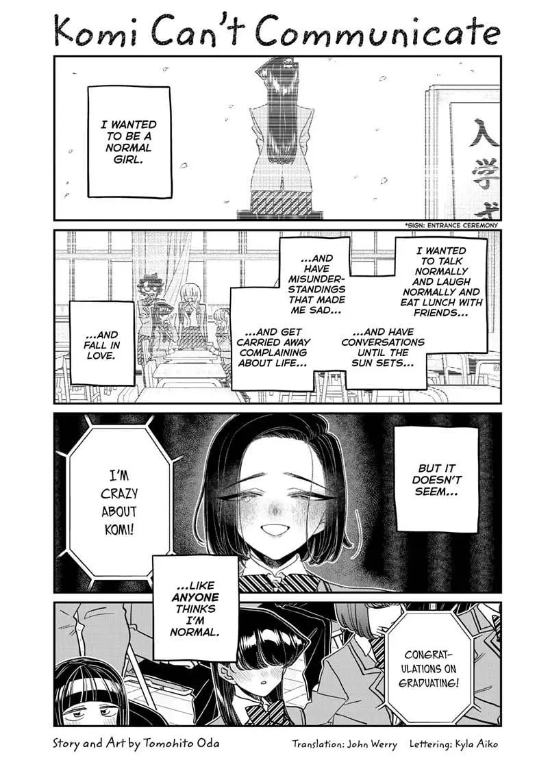 Komi-san wa Komyushou Desu - Chapter 499 - Page 4