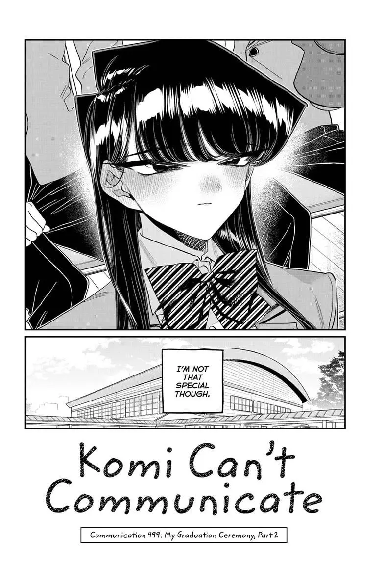 Komi-san wa Komyushou Desu - Chapter 499 - Page 5