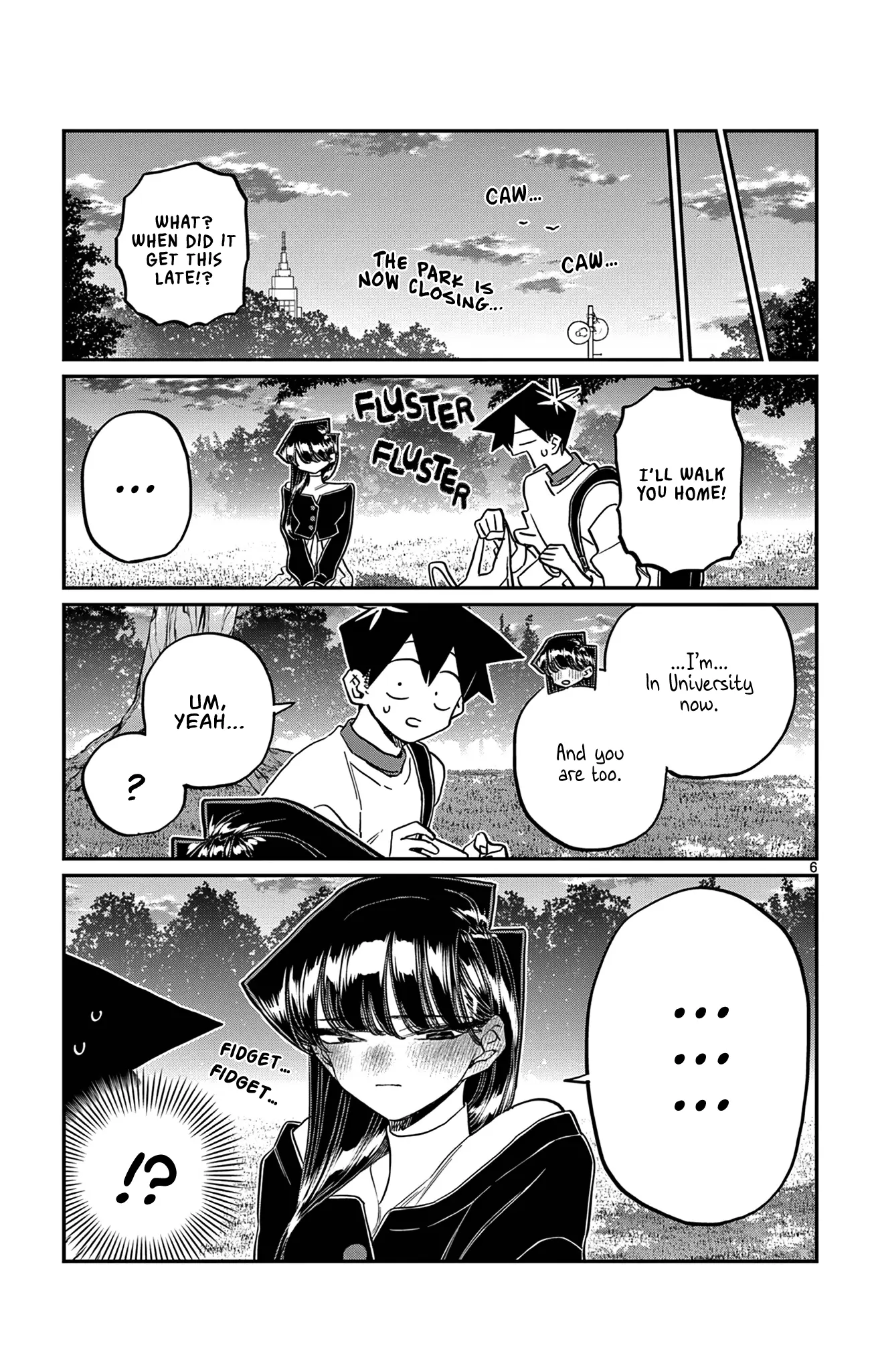 Komi-san wa Komyushou Desu - Chapter 500 END - Page 6