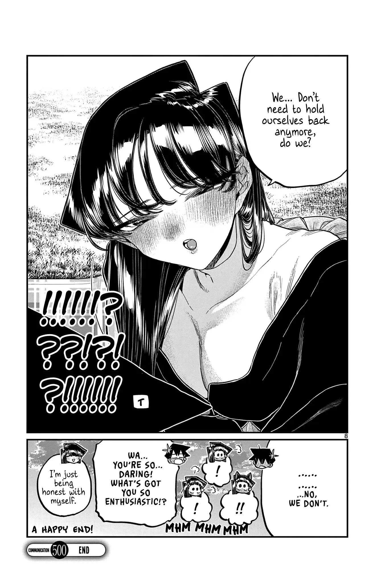 Komi-san wa Komyushou Desu - Chapter 500 END - Page 8