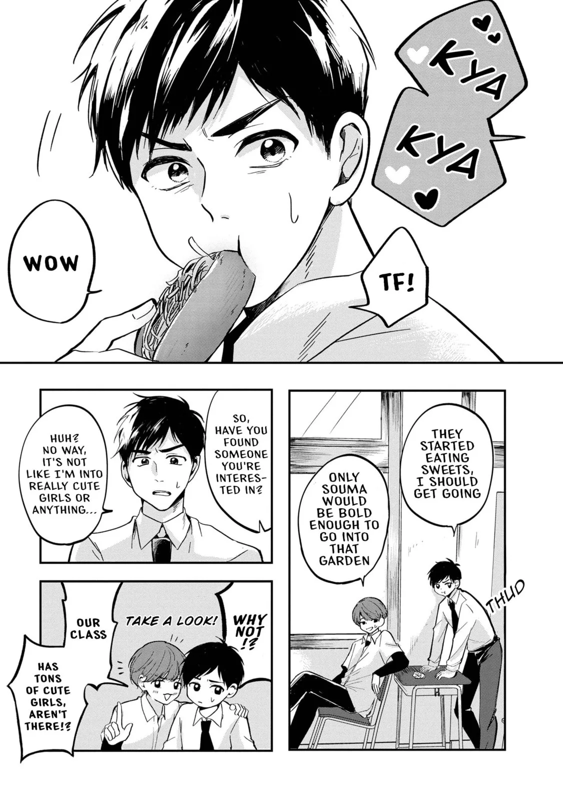 The Classmate Who is Adored by Everyone Smiles Teasingly Only at Me - Chapter 1 - Page 5
