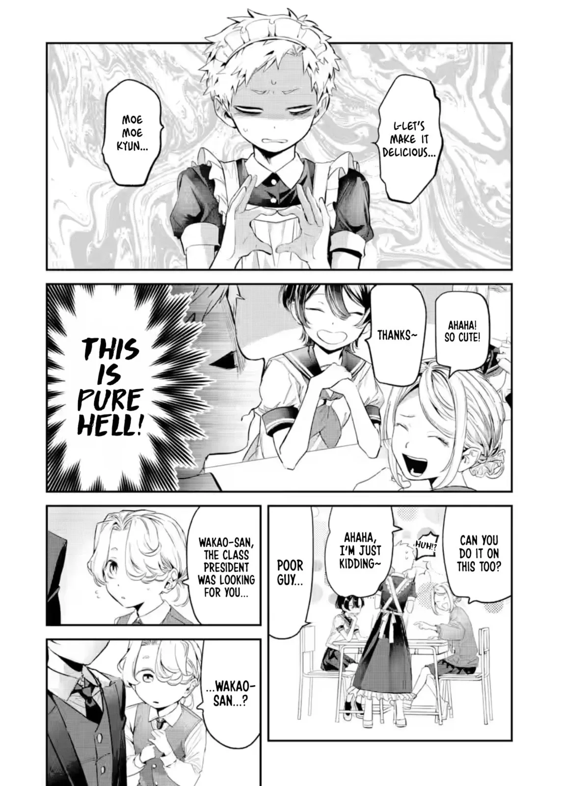 My Seatmate Wakao-san's Face Is Almost Visible but It's Not - Chapter 25 - Page 6