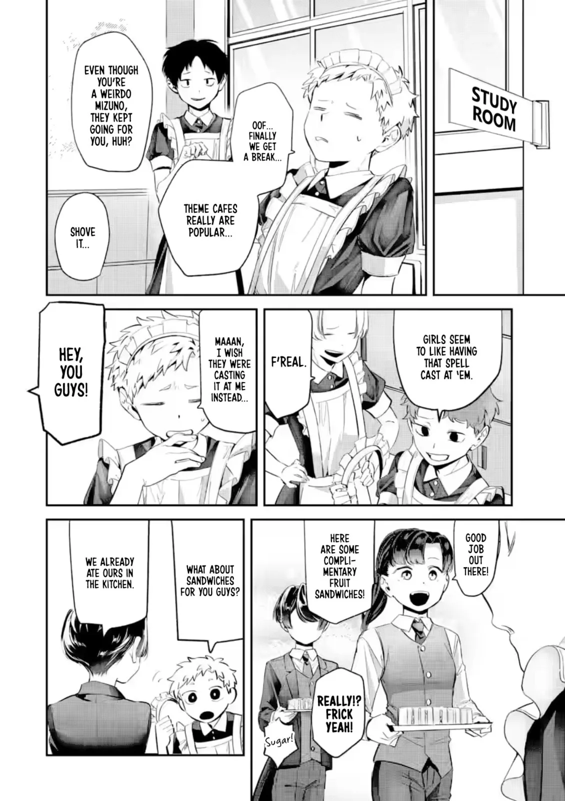 My Seatmate Wakao-san's Face Is Almost Visible but It's Not - Chapter 25 - Page 10