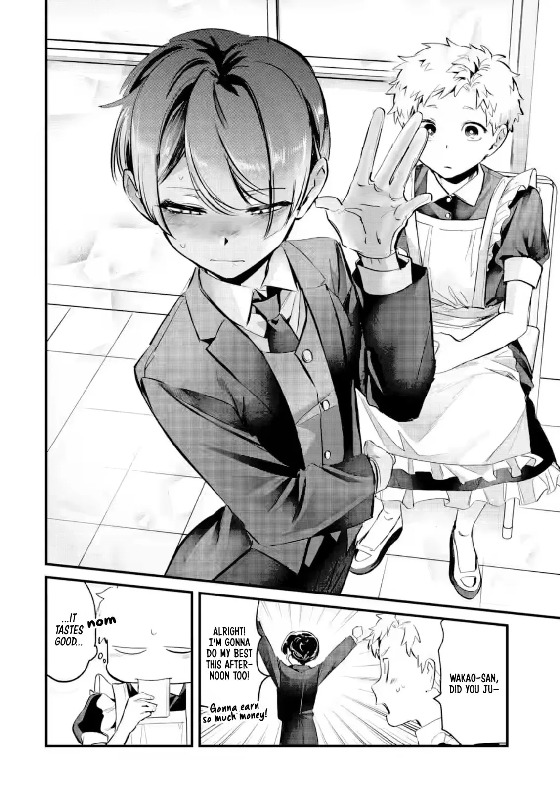 My Seatmate Wakao-san's Face Is Almost Visible but It's Not - Chapter 25 - Page 12