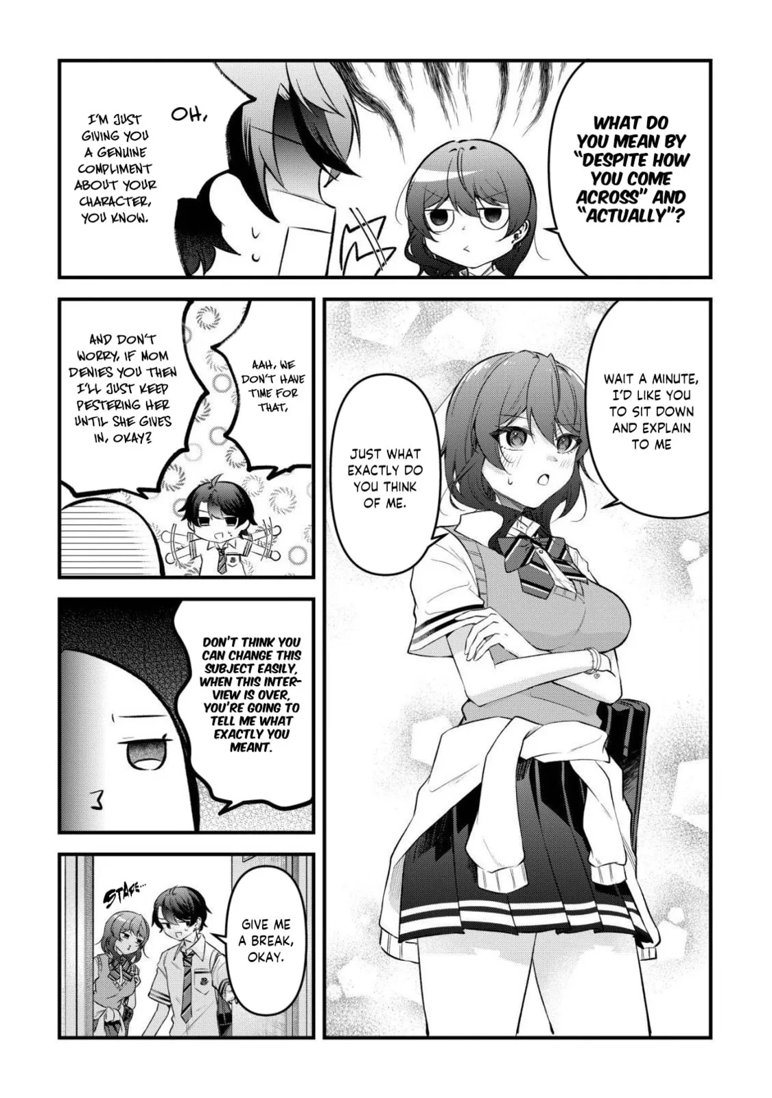When I Murmured, 'I Want a Childhood Friend,' the Behavior of My Female Friend I Often Hang Out with Changed - Chapter 14 - Page 13