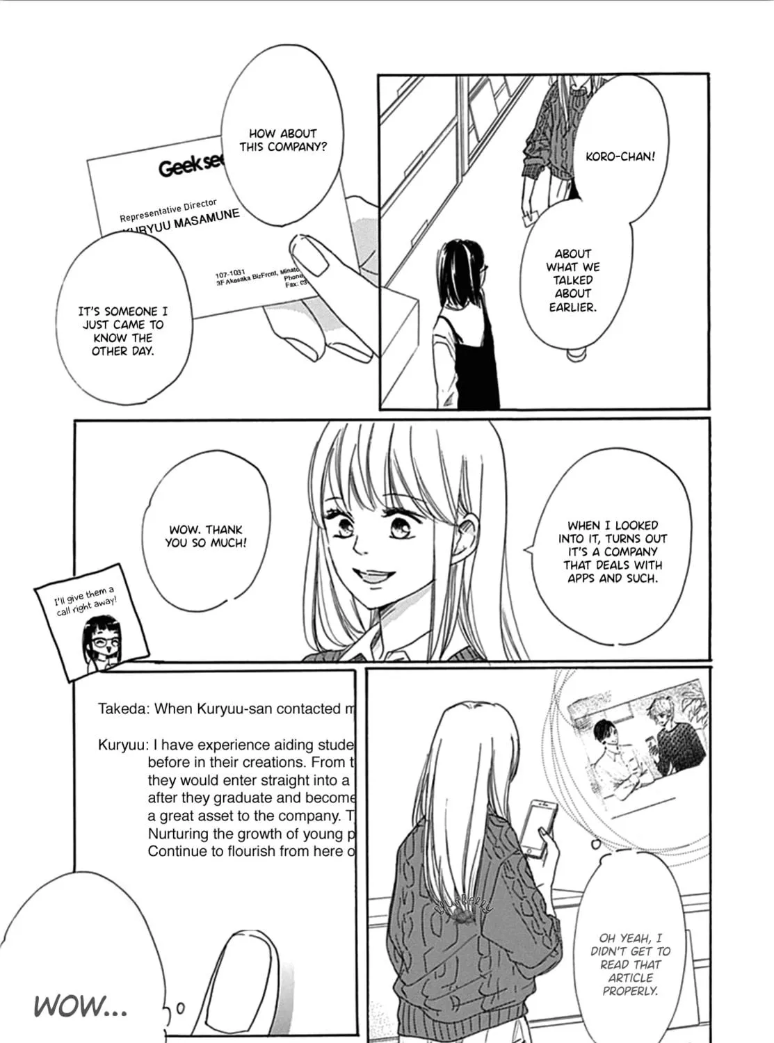 Will you be the one for me? XOXO - Chapter 6 - Page 15