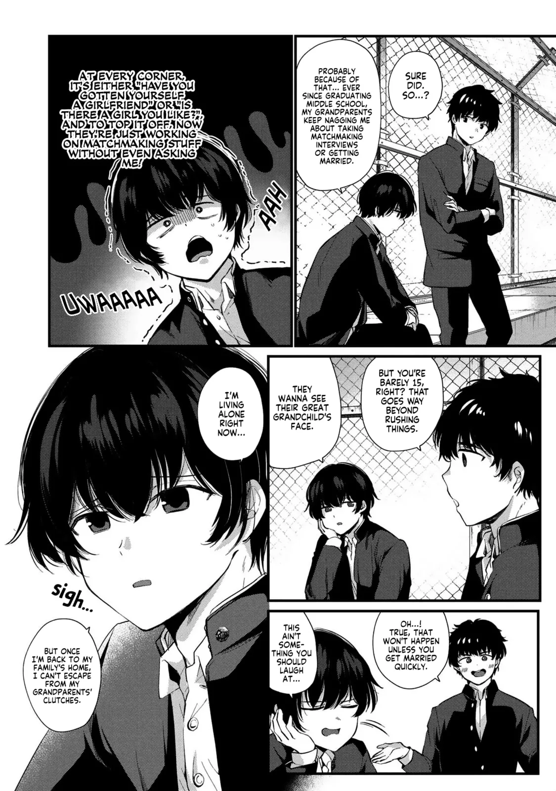 About That Time I Didn’t Want to Have a Matchmaking Interview, So I Set Some Impossible Conditions and Then My Classmate Showed Up - Chapter 1 - Page 4