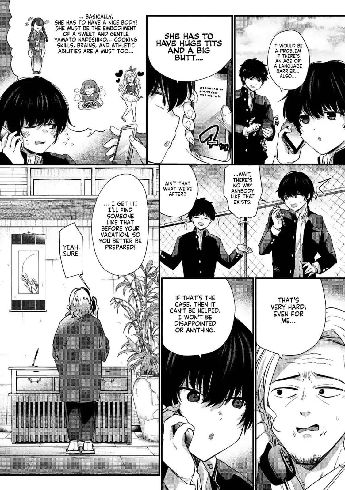 About That Time I Didn’t Want to Have a Matchmaking Interview, So I Set Some Impossible Conditions and Then My Classmate Showed Up - Chapter 1 - Page 8