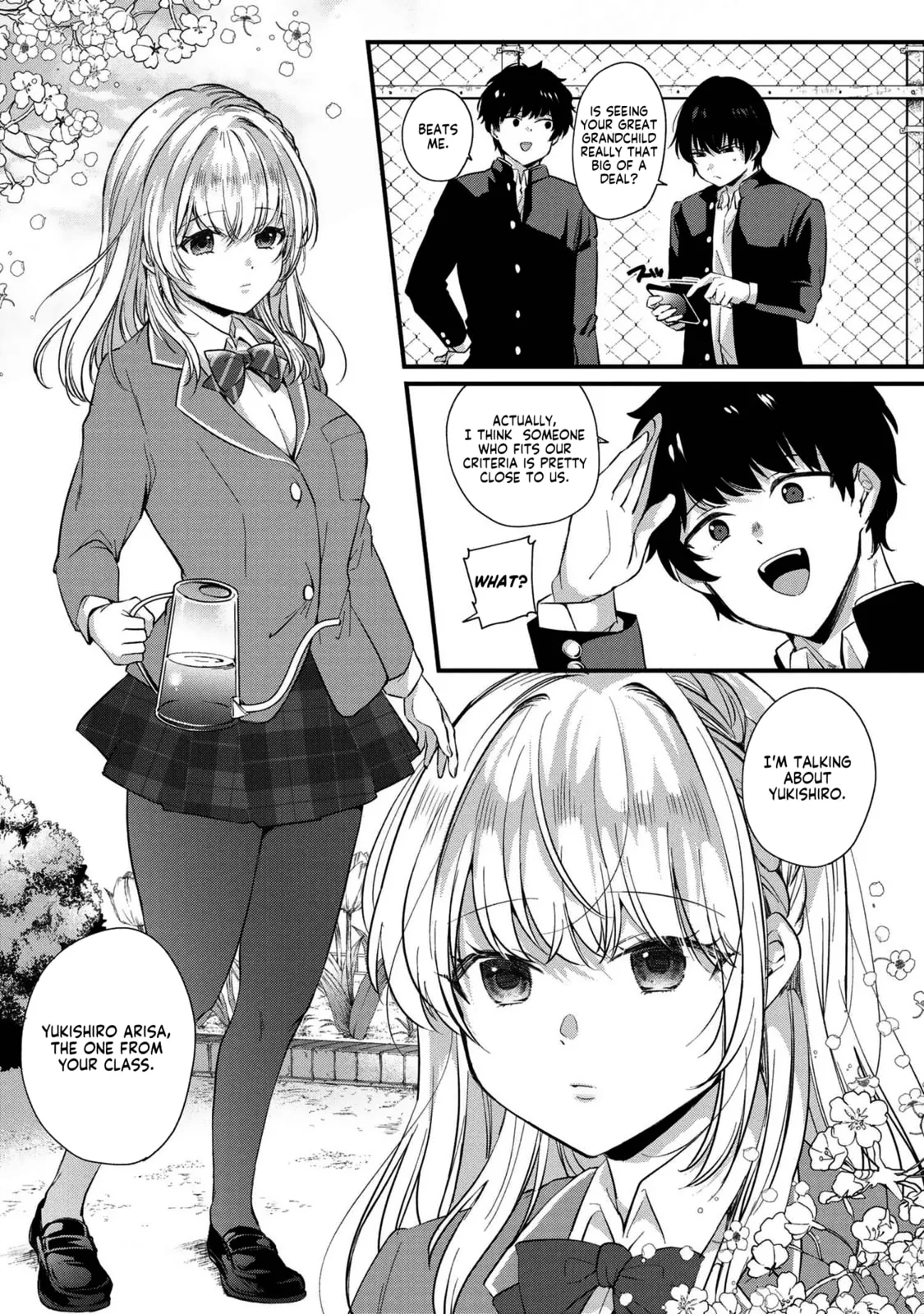 About That Time I Didn’t Want to Have a Matchmaking Interview, So I Set Some Impossible Conditions and Then My Classmate Showed Up - Chapter 1 - Page 9