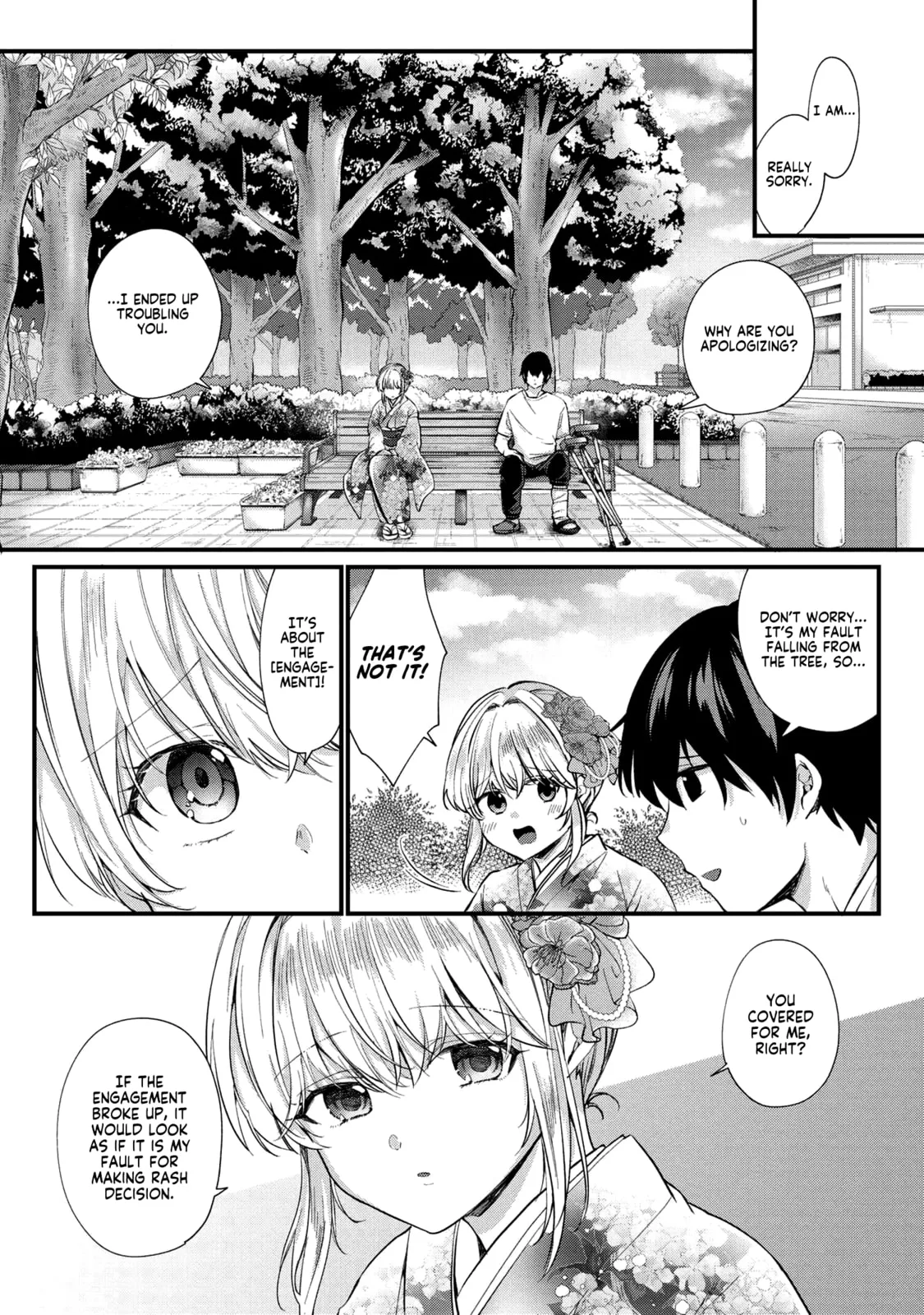 About That Time I Didn’t Want to Have a Matchmaking Interview, So I Set Some Impossible Conditions and Then My Classmate Showed Up - Chapter 2 - Page 3