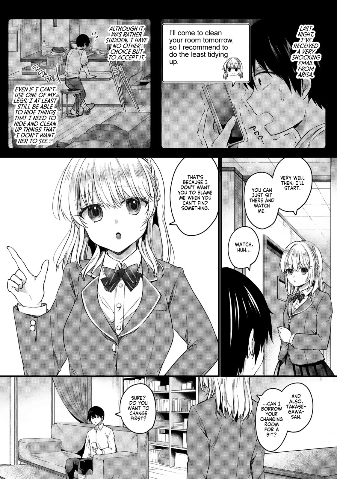 About That Time I Didn’t Want to Have a Matchmaking Interview, So I Set Some Impossible Conditions and Then My Classmate Showed Up - Chapter 3 - Page 2