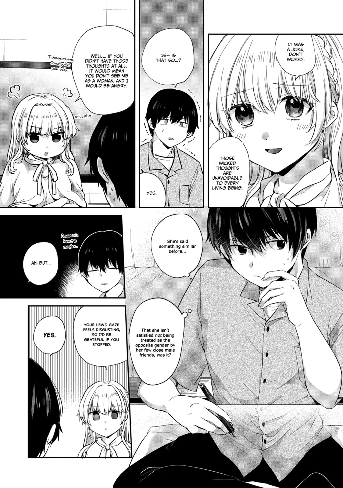 About That Time I Didn’t Want to Have a Matchmaking Interview, So I Set Some Impossible Conditions and Then My Classmate Showed Up - Chapter 6.1 - Page 12