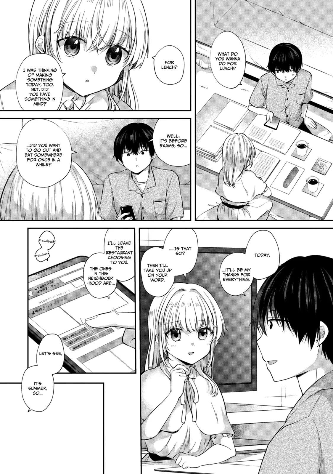 About That Time I Didn’t Want to Have a Matchmaking Interview, So I Set Some Impossible Conditions and Then My Classmate Showed Up - Chapter 6.1 - Page 14
