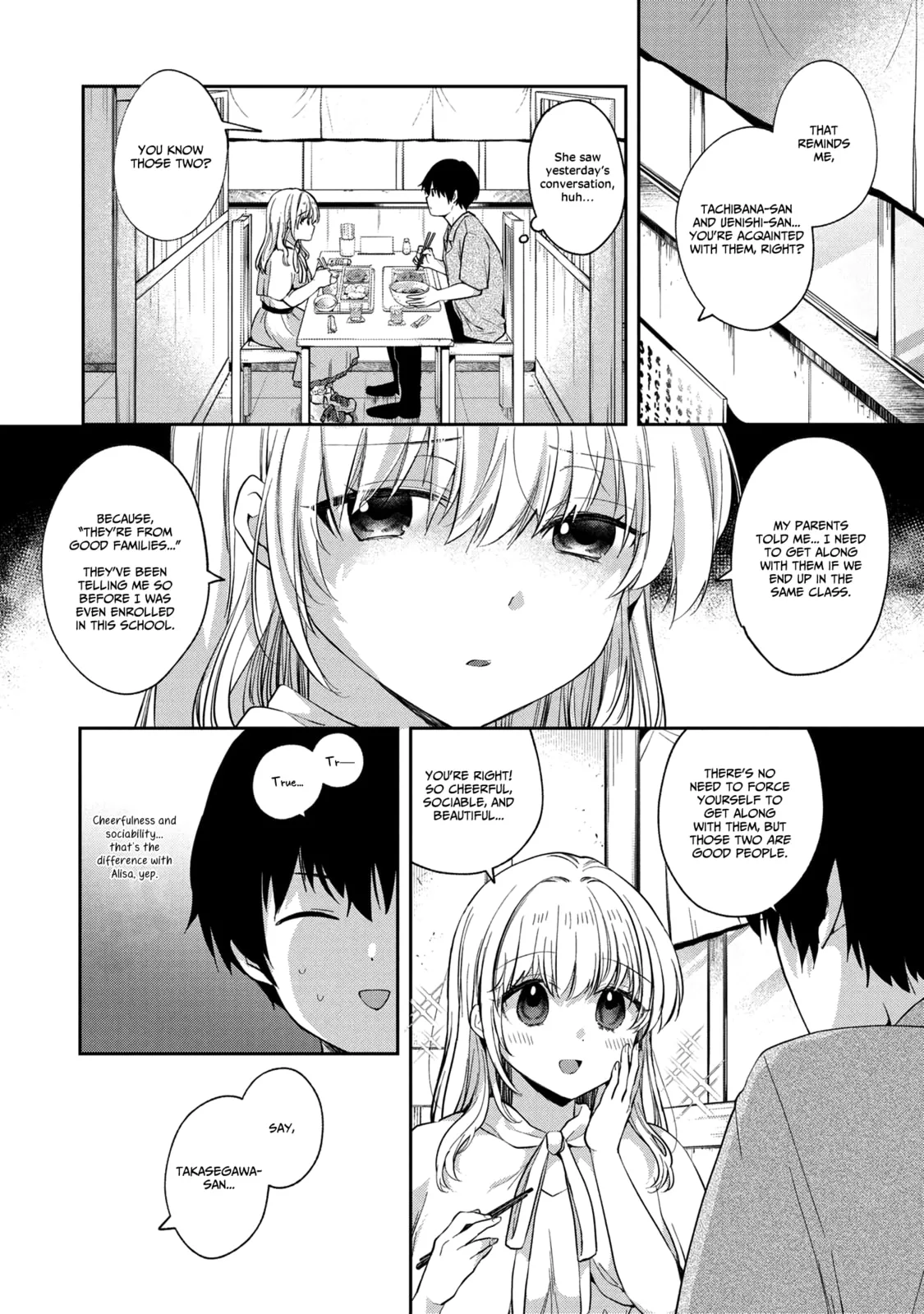 About That Time I Didn’t Want to Have a Matchmaking Interview, So I Set Some Impossible Conditions and Then My Classmate Showed Up - Chapter 6.2 - Page 6