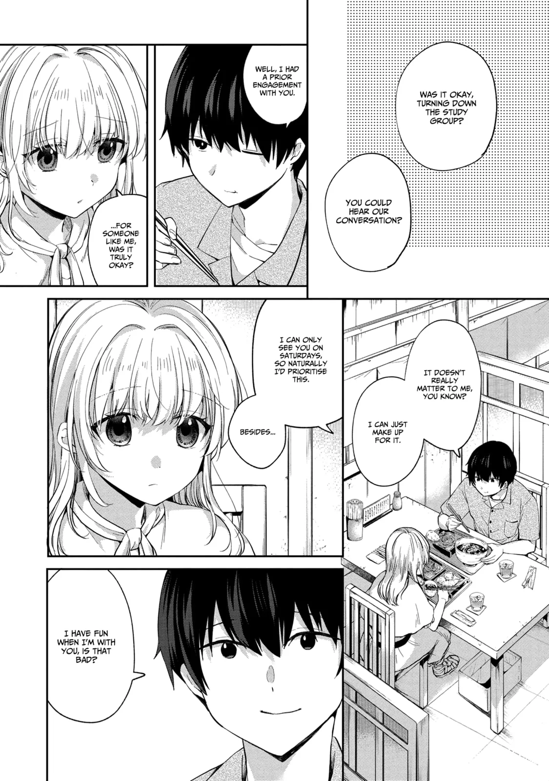 About That Time I Didn’t Want to Have a Matchmaking Interview, So I Set Some Impossible Conditions and Then My Classmate Showed Up - Chapter 6.2 - Page 8