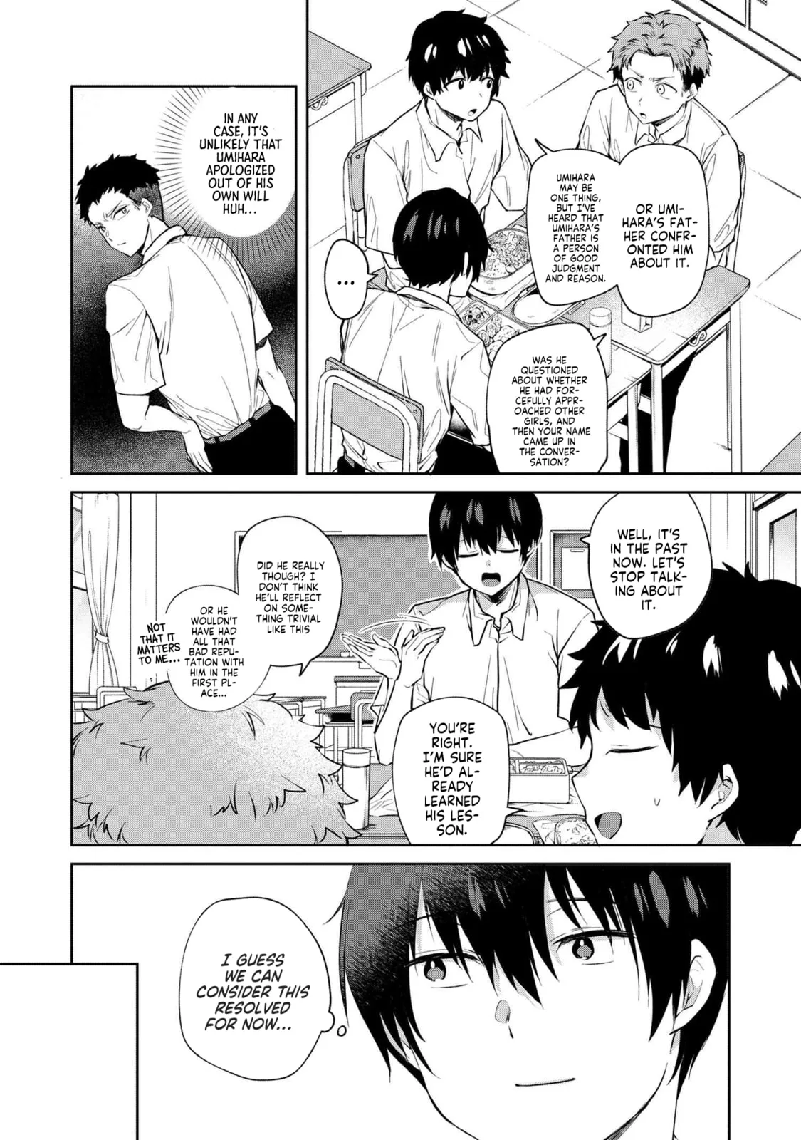 About That Time I Didn’t Want to Have a Matchmaking Interview, So I Set Some Impossible Conditions and Then My Classmate Showed Up - Chapter 8.1 - Page 6