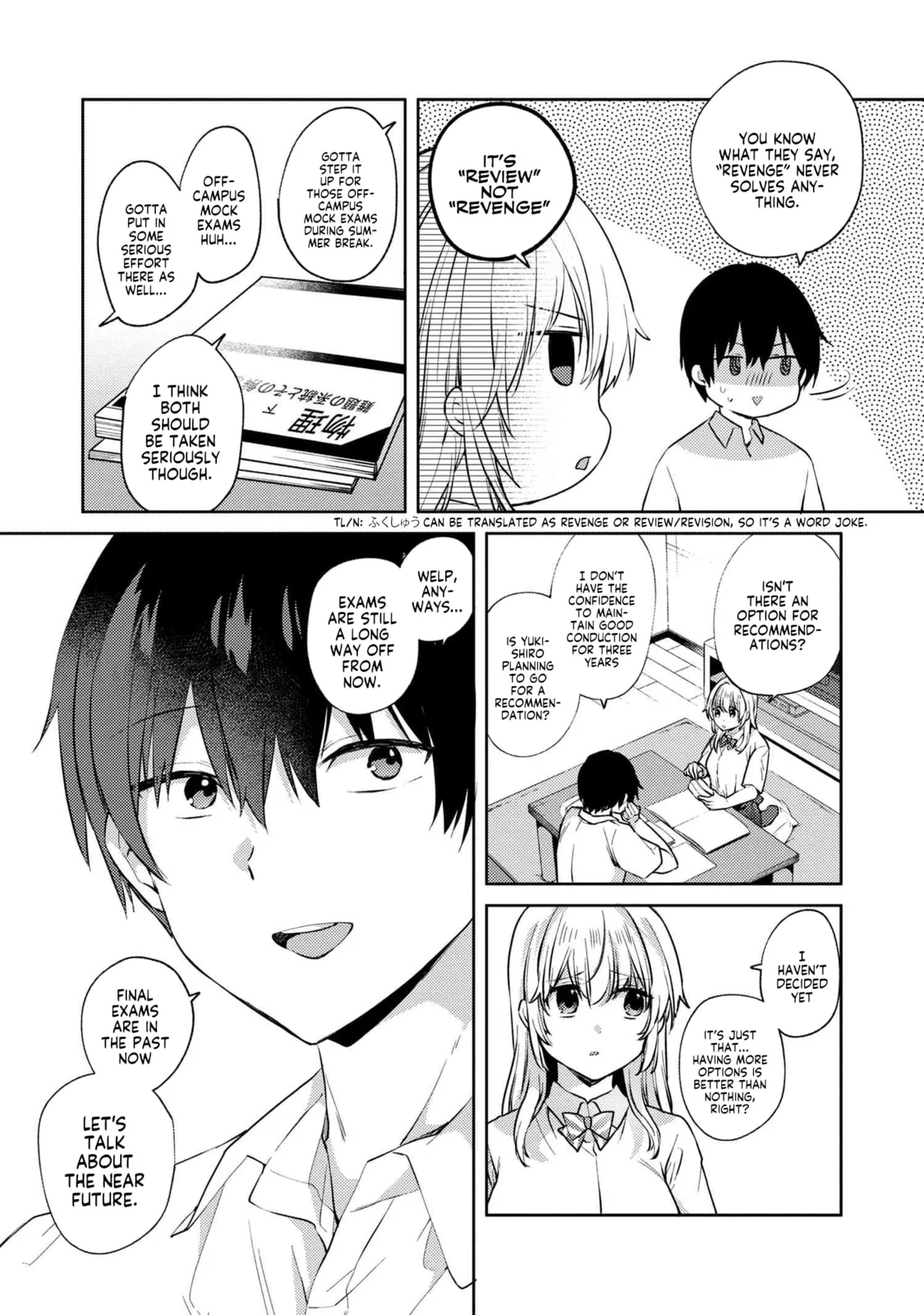 About That Time I Didn’t Want to Have a Matchmaking Interview, So I Set Some Impossible Conditions and Then My Classmate Showed Up - Chapter 8.2 - Page 14