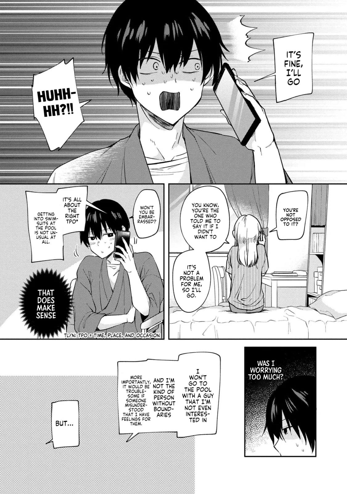 About That Time I Didn’t Want to Have a Matchmaking Interview, So I Set Some Impossible Conditions and Then My Classmate Showed Up - Chapter 10.1 - Page 17
