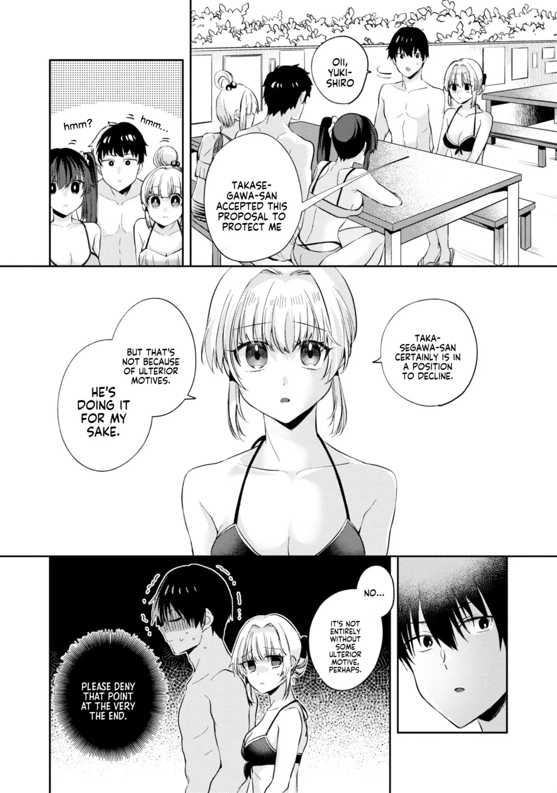 About That Time I Didn’t Want to Have a Matchmaking Interview, So I Set Some Impossible Conditions and Then My Classmate Showed Up - Chapter 10.4 - Page 6