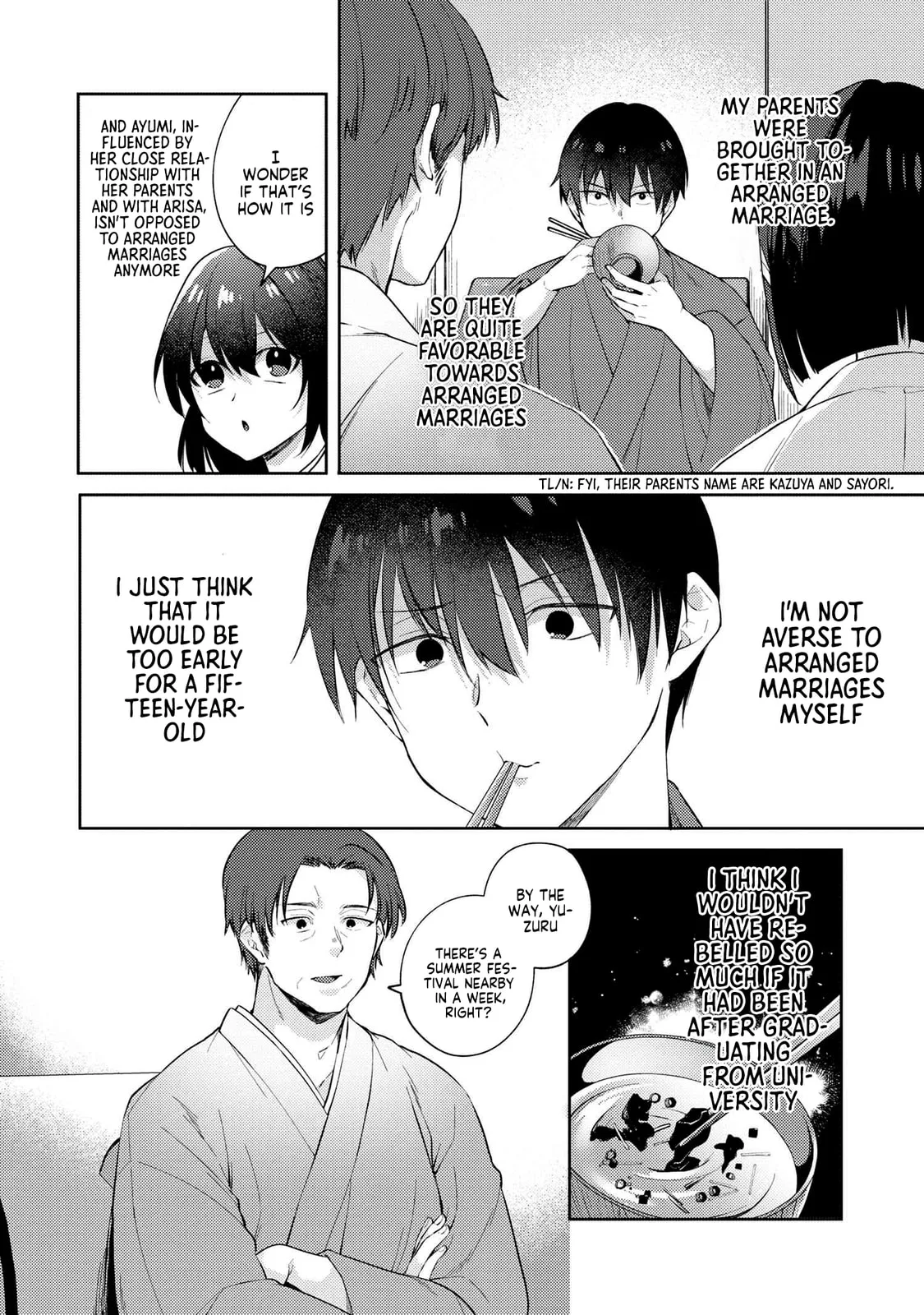 About That Time I Didn’t Want to Have a Matchmaking Interview, So I Set Some Impossible Conditions and Then My Classmate Showed Up - Chapter 10.6 - Page 21