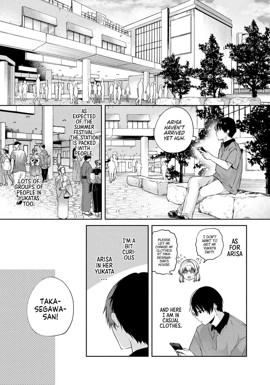 About That Time I Didn’t Want to Have a Matchmaking Interview, So I Set Some Impossible Conditions and Then My Classmate Showed Up - Chapter 11.1 - Page 9