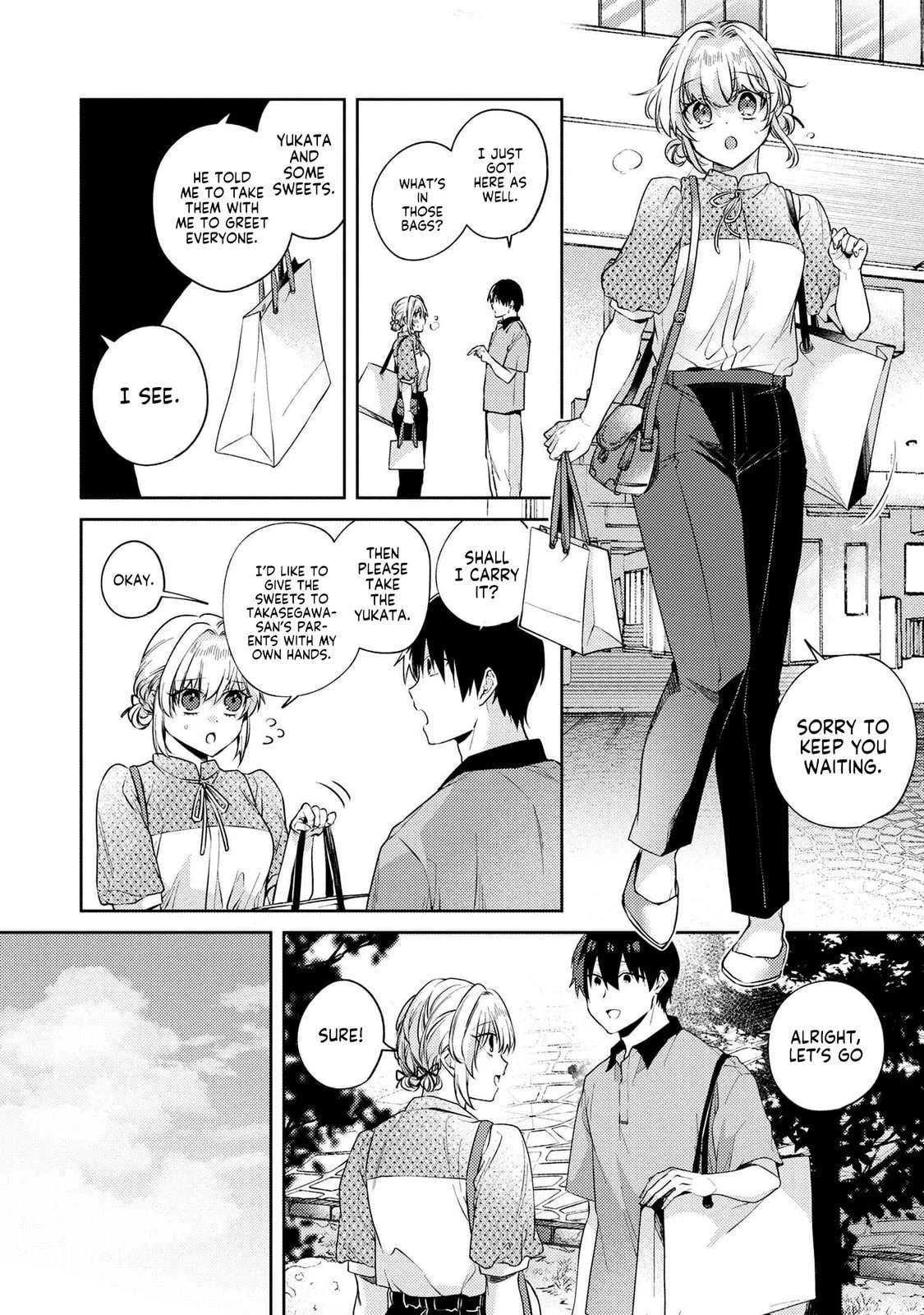 About That Time I Didn’t Want to Have a Matchmaking Interview, So I Set Some Impossible Conditions and Then My Classmate Showed Up - Chapter 11.1 - Page 10