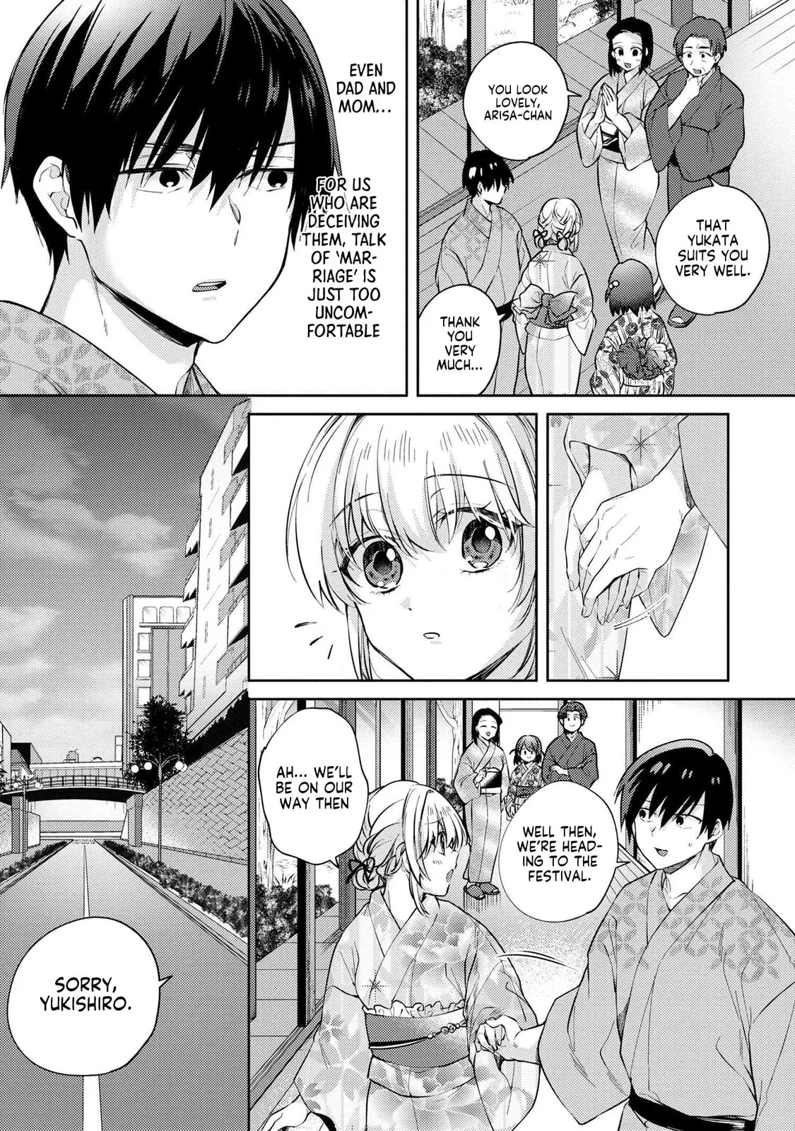 About That Time I Didn’t Want to Have a Matchmaking Interview, So I Set Some Impossible Conditions and Then My Classmate Showed Up - Chapter 11.2 - Page 9