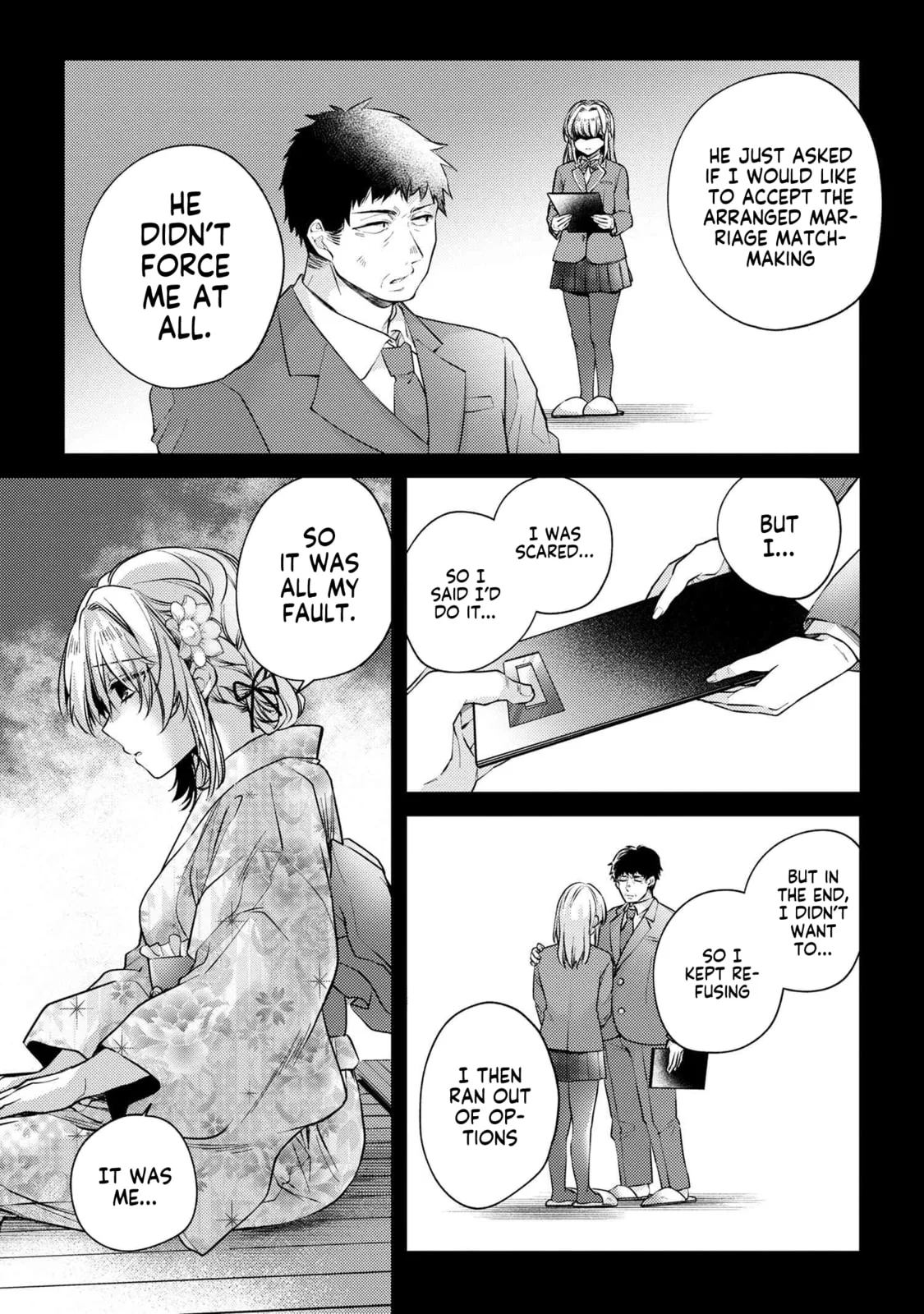 About That Time I Didn’t Want to Have a Matchmaking Interview, So I Set Some Impossible Conditions and Then My Classmate Showed Up - Chapter 12.2 - Page 9