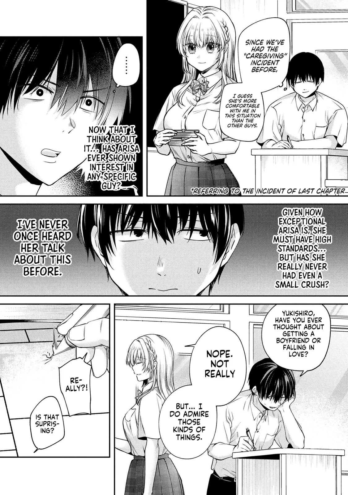 About That Time I Didn’t Want to Have a Matchmaking Interview, So I Set Some Impossible Conditions and Then My Classmate Showed Up - Chapter 12.6 - Page 4